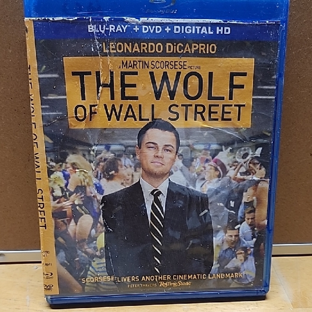 The Wolf of Wall Street Blu-ray + DVD + Digital HD